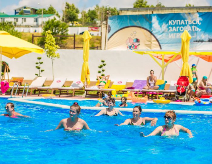 Аквааэробика - Отель «Дача Дель Соль»